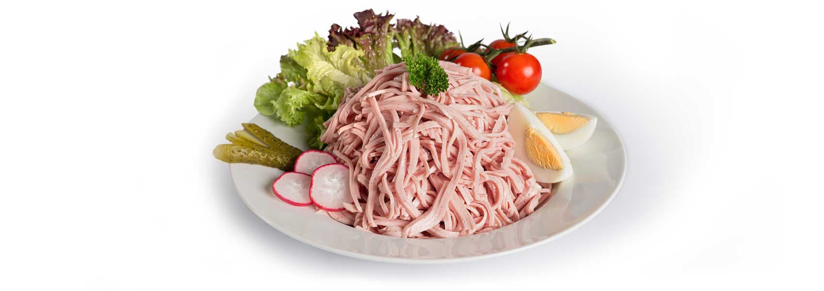 Hausgemachter Fleischsalat